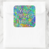 Sticker Carré Confetti Storm (Sac)