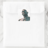 Sticker Carré Confluence de David Zahn (Sac)