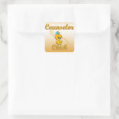 Sticker Carré Conseiller Chick (Sac)
