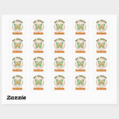 Sticker Carré Continuez à rêver Dreamer (Feuille)