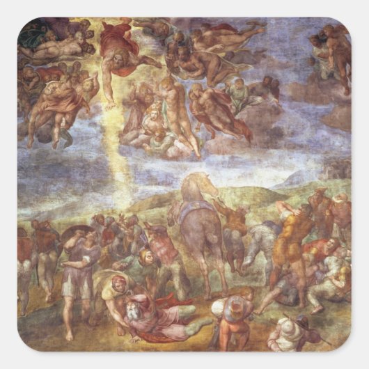 Sticker Carré Conversion de saint Paul (Devant)