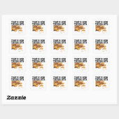 Sticker Carré Cookie Crumble Spanglish (Feuille)