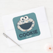 Sticker Carré Cookie Monster | Cookie depuis 1969 (Enveloppe)