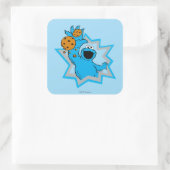 Sticker Carré Cookie Monster Extreme (Sac)