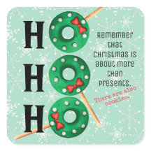 Cookies de Noël Funny Ho Ho Ho Holiday