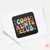 Sticker Carré Cool Aunts Club III (Enveloppe)