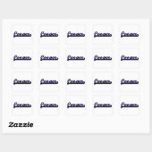 Sticker Carré Cooper Classic Job Design (Feuille)