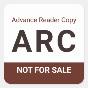 Sticker Carré Copie d'auteur ARC Non destinée à la vente Exempla