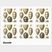 Sticker Carré Coquillages De Forme Unique (Feuille)