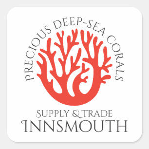 Sticker Carré Corail Trade Innsmouth