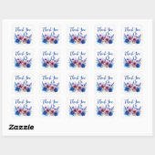 Sticker Carré 💍 Cornflowers & Lavender (Feuille)