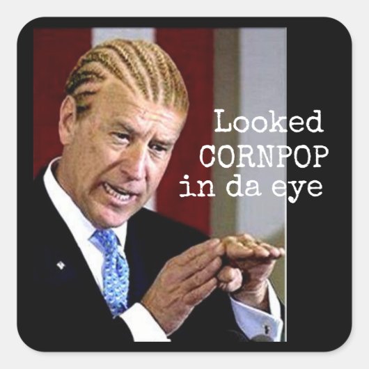 Sticker Carré Cornouailles dans l'oeil (Devant)