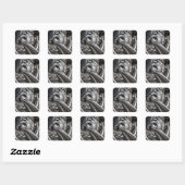 Sticker Carré Corsair (Feuille)