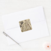 Sticker Carré Corse (Enveloppe)