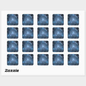 Sticker Carré Cosmos Background (Feuille)