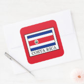 Sticker Carré Costa Rica (Enveloppe)