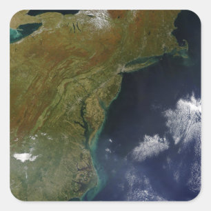 Sticker Carré Côte Est des États-Unis