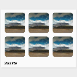 Sticker Carré Cotopaxi, Équateur