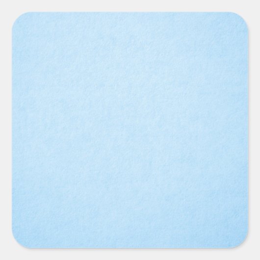 Sticker Carré Couleur bleu pastel (Devant)
