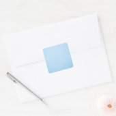Sticker Carré Couleur bleu pastel (Enveloppe)