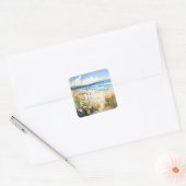 Sticker Carré Couleur d'eau Ocean Seascape (Enveloppe)