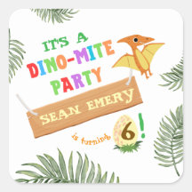 Couleur du ciel : Anniversaire de Dinosaure