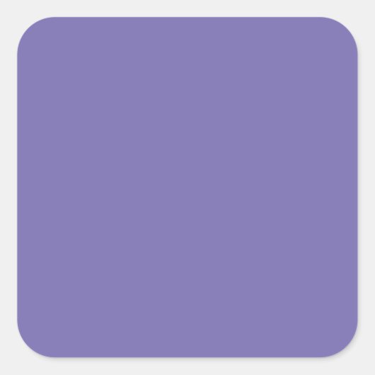 Sticker Carré Couleur solide périphérique (Devant)
