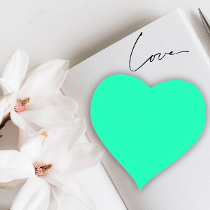 Sticker Carré Couleur solide verte marine   Classique   Élégant