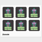 Sticker Carré Count von Count Classic Style 2 (Feuille)