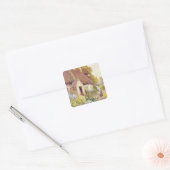 Sticker Carré Country cottage (Enveloppe)