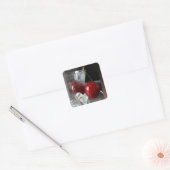 Sticker Carré Coupe de cerises (Enveloppe)