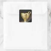 Sticker Carré Coupe de Shaft Grave IV, Mycenae (Sac)