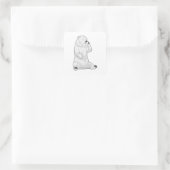 Sticker Carré Coupe Polar (Sac)