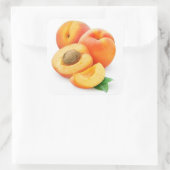 Sticker Carré Couper les abricots (Sac)