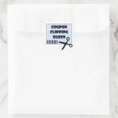 Sticker Carré Coupon mignon Coupon Reine Dire (Sac)