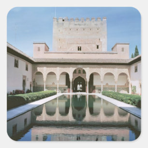 Sticker Carré Cour des Myrtes, commencée en 1333