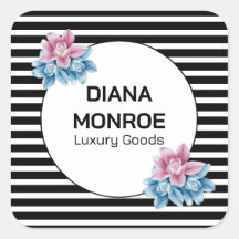 Couronne florale moderne élégante