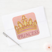 Sticker Carré Couronne princesse juive par Chariklia Zaris (Enveloppe)