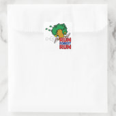 Sticker Carré Cours Forrest Cours (Sac)
