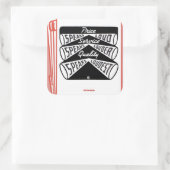 Sticker Carré couverture de vieux matchbook Prix Speds Loud (Sac)