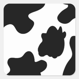 Sticker Carré Cow