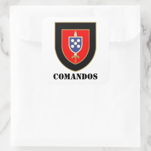 Sticker Carré Crachat Commandes (Sac)