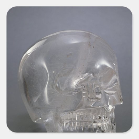 Sticker Carré Crâne (Devant)