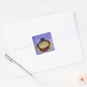 Sticker Carré Crapaud Branché (Enveloppe)