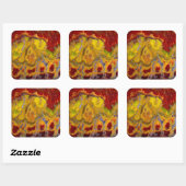 Sticker Carré Crayola Jasper rouge (Feuille)