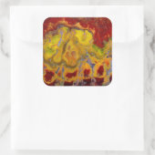 Sticker Carré Crayola Jasper rouge (Sac)