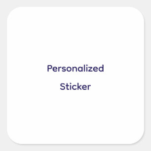 Sticker Carré Créez votre personnalisation