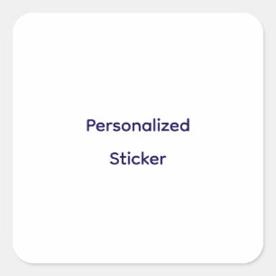 Sticker Carré Créez votre personnalisation