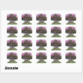 Sticker Carré Crepe Myrtle Mound - Propriété de : (Feuille)