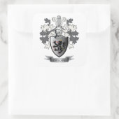 Sticker Carré Crest coat d'armée de Phillips (Sac)